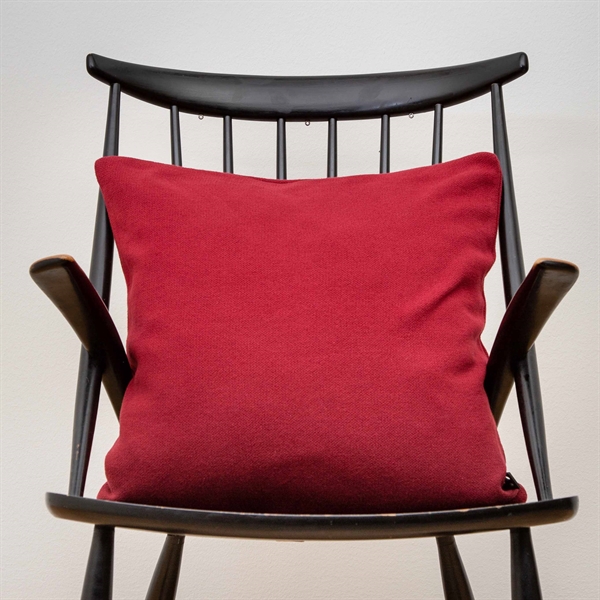 Cushion cover Fine knit 50x50 Dark red
